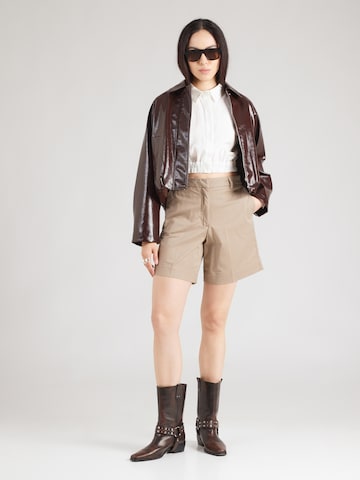 SELECTED FEMME Zvonové kalhoty Kalhoty 'SLFVIENNA' – šedá