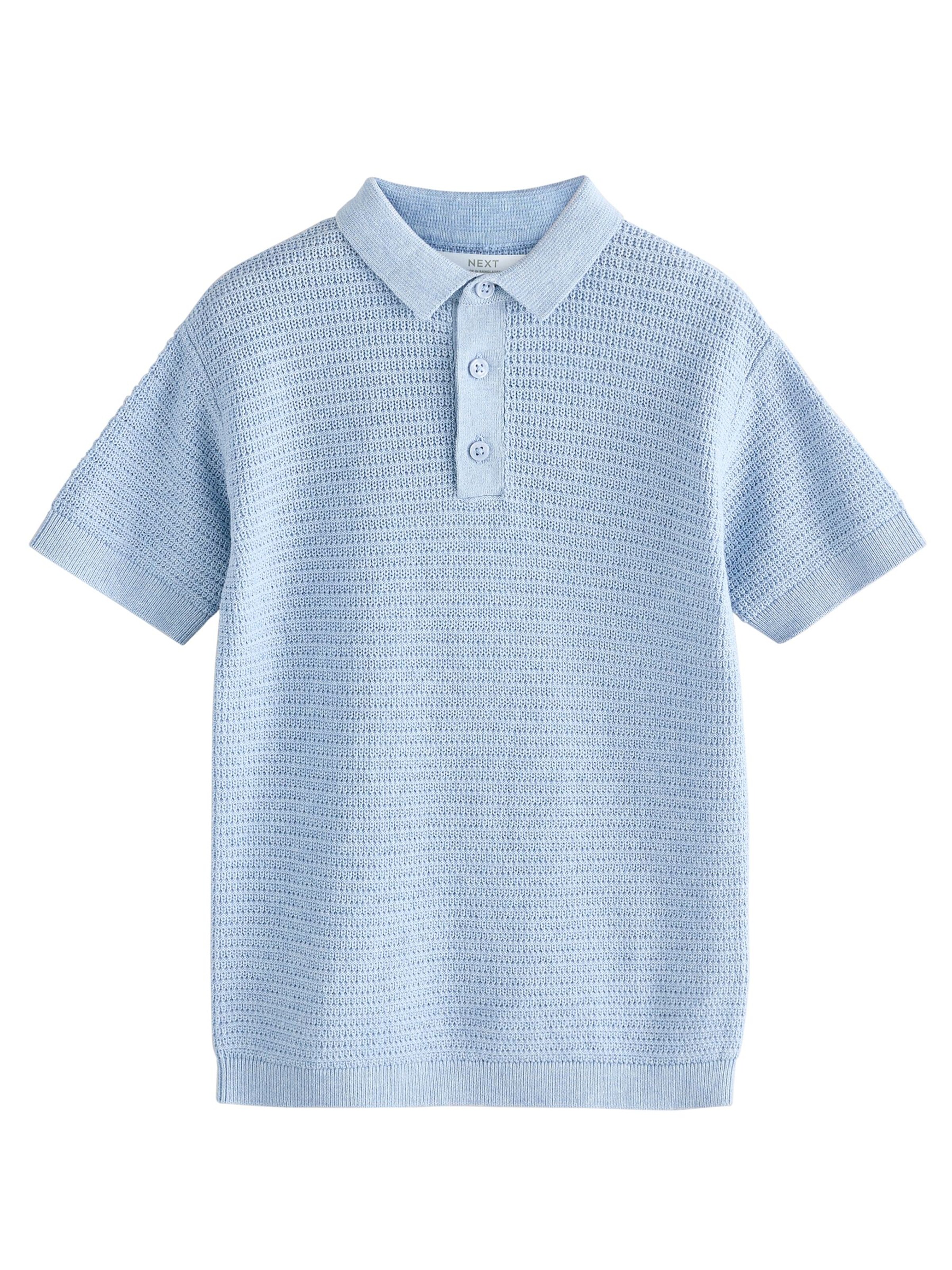 Next Πουλόβερ σε μπλε: μπροστά