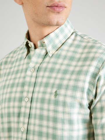 Coupe regular Chemise Polo Ralph Lauren en vert