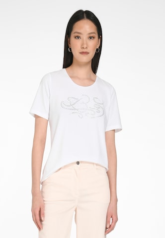 T-shirt Peter Hahn en blanc : devant