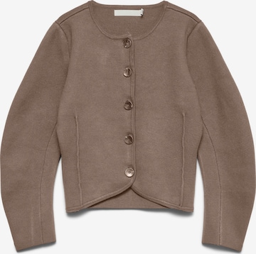 Cardigan 'BERGAMO' VERO MODA en marron : devant