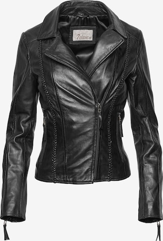 7ELEVEN Tussenjas 'SEJady' in Zwart: voorkant