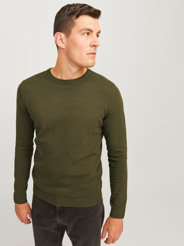 Pull-over 'JREBCALLUM' JJ Rebel en vert