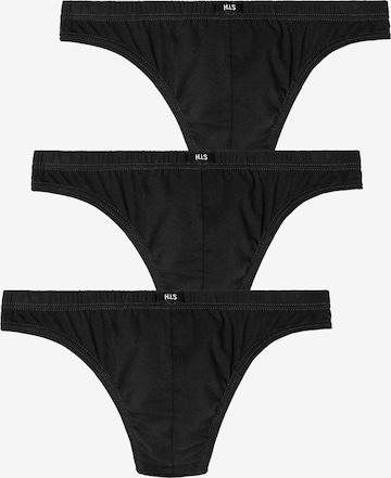 Slip di H.I.S in nero: frontale