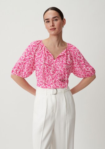 COMMA Blouse in Roze: voorkant