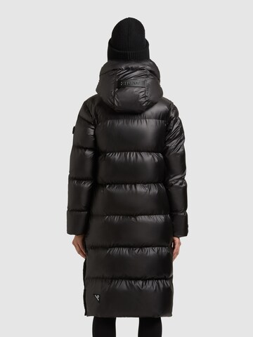 khujo Winter Coat 'Coulin Shiny' in Black