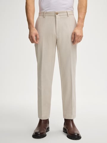 Coupe slim Pantalon chino 'Hank' JOOP! en beige : devant