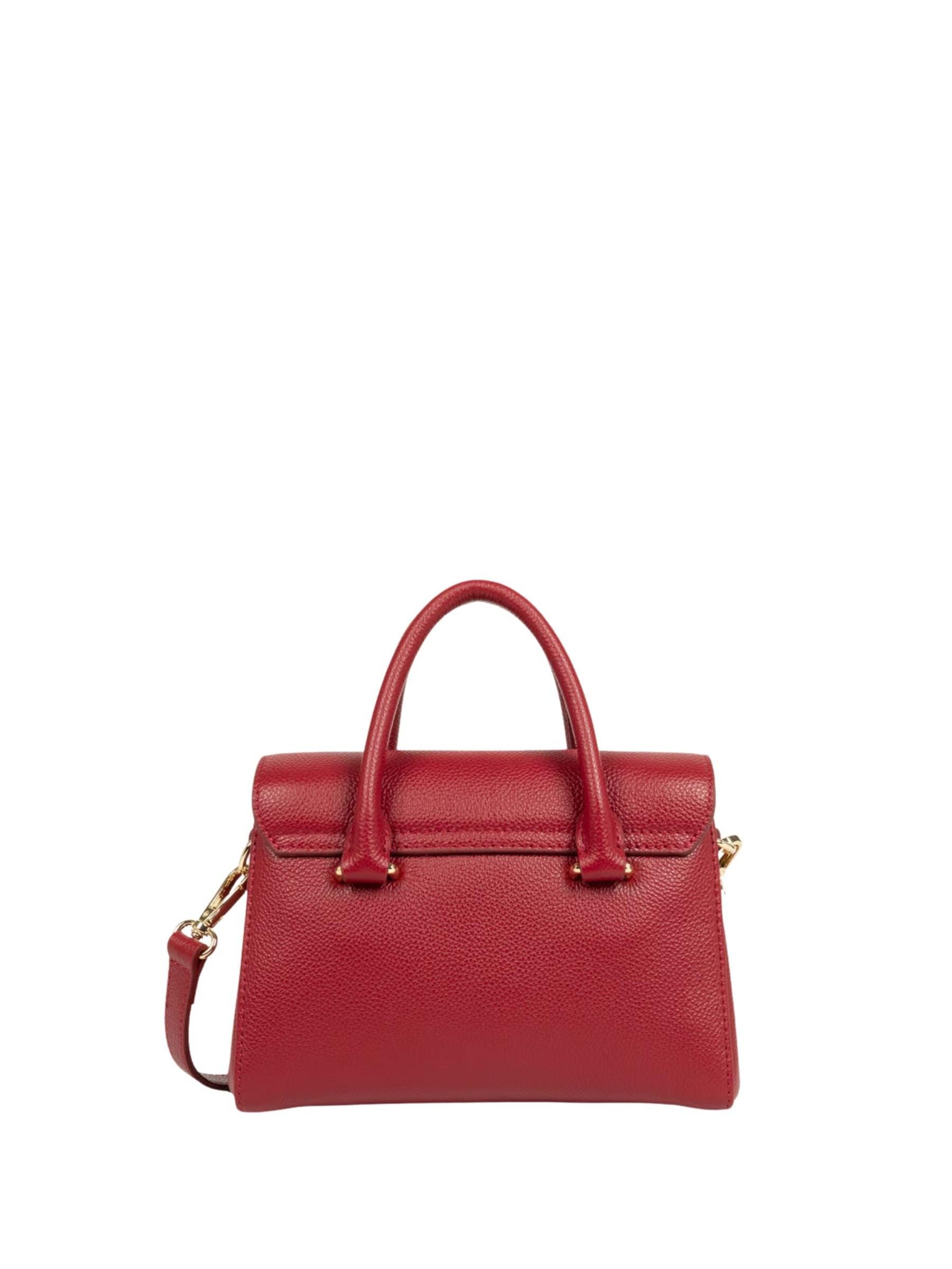 Sacs à main 'Lancaster Sac à main A rabat avec fermoir Mini Milano Cosmos 547-79 Rouge' LANCASTER Paris en rouge