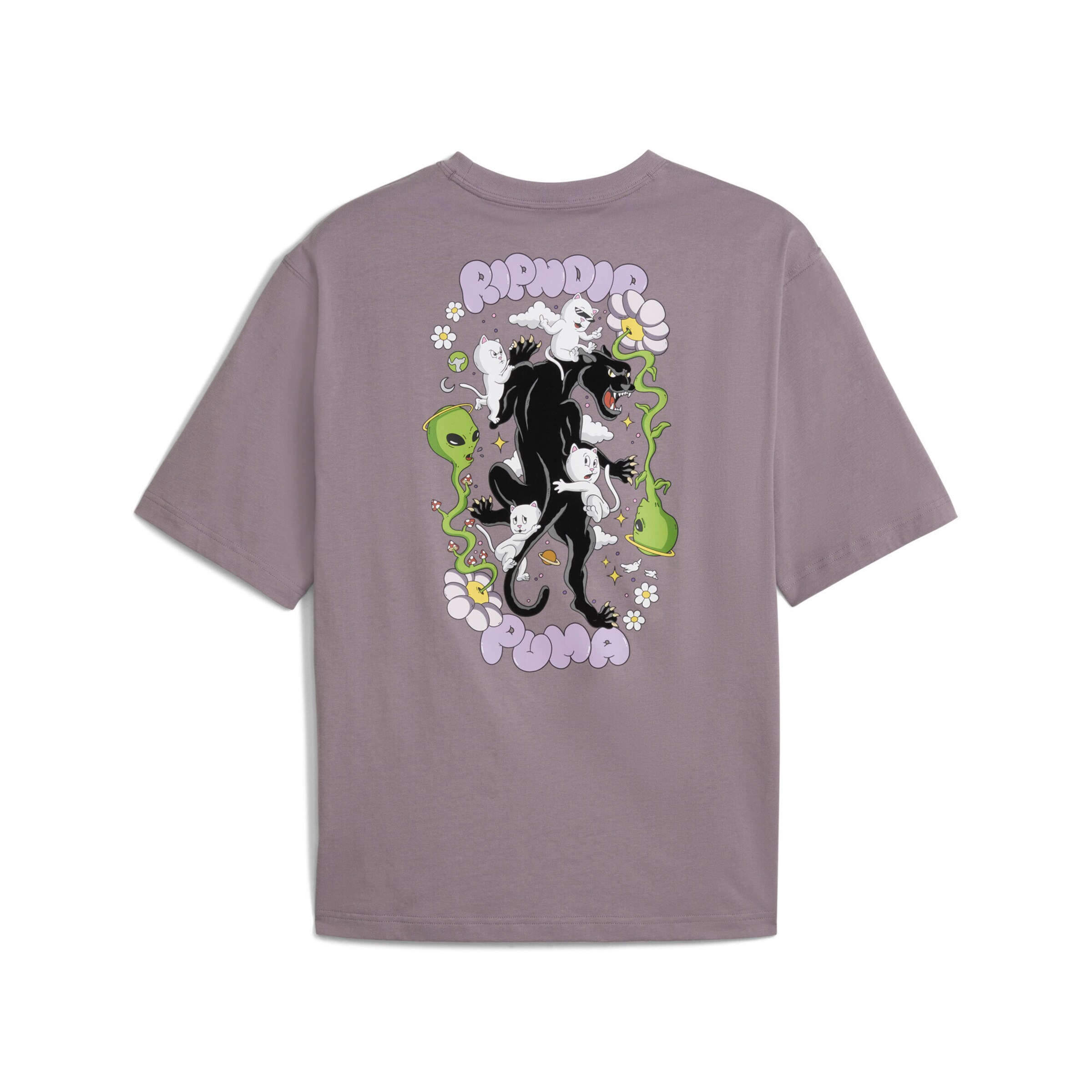 PUMA T-Shirt 'Puma x Ripndip' in Lila