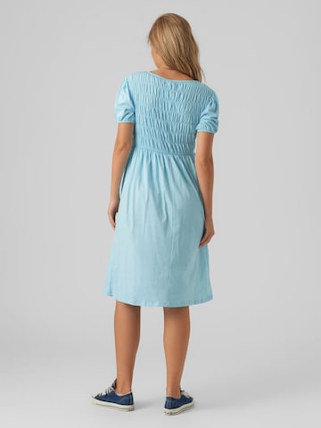 MAMALICIOUS فستان 'Pannie' بلون أزرق
