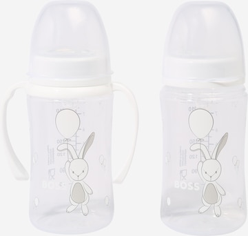 BOSS Kidswear Flaschen in Weiß: predná strana