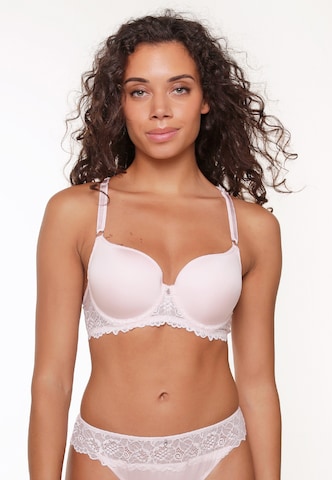 LingaDore T-shirt Bra in White: front