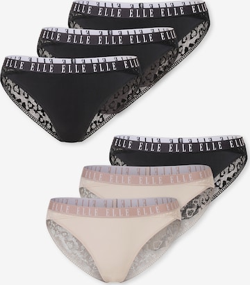 ELLE Slip ' ELLE LACE ' in Mixed colours: front