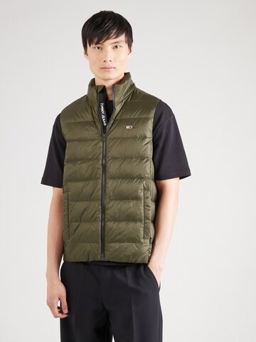 Tommy Jeans Vest in Green: front