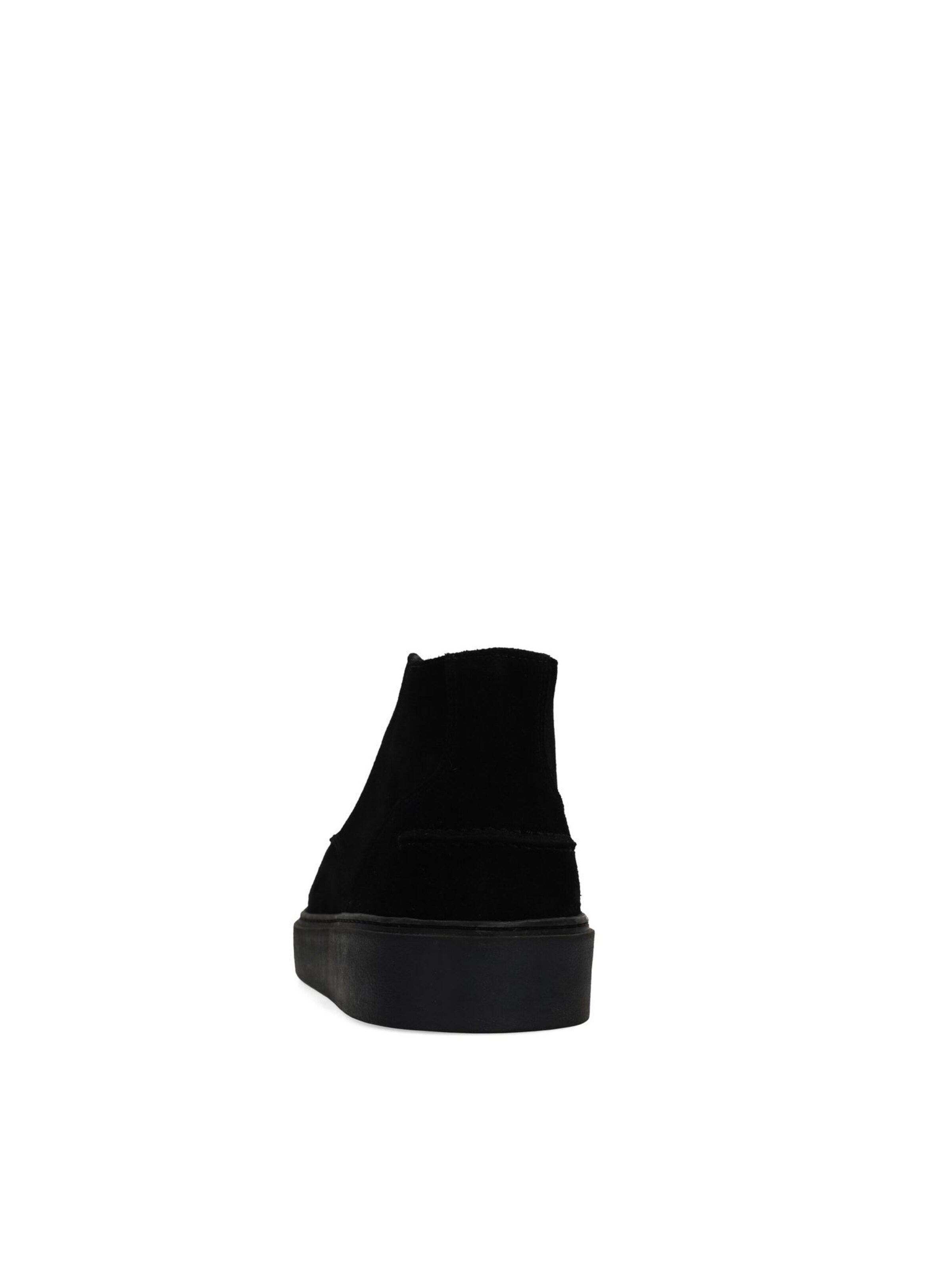 MANFIELD Lace-Up Boots in Black