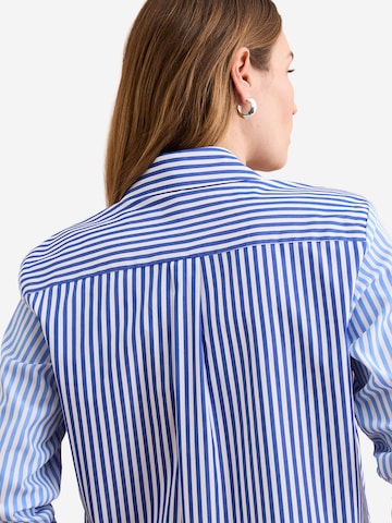Il Lanificio - Camiseta en azul