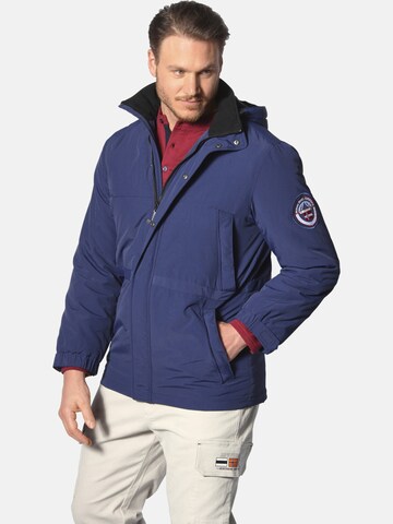 Jan Vanderstorm Weatherproof jacket 'Vico' in Blue: front