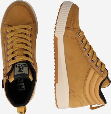 Sneaker alta di Rieker EVOLUTION in giallo