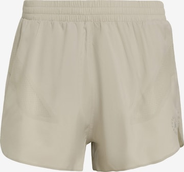ADIDAS BY STELLA MCCARTNEY - Loosefit Pantalón deportivo en beige: frente