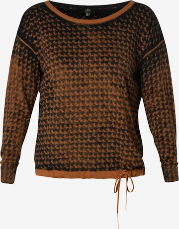YEST Sweater 'Olga' in Brown: front