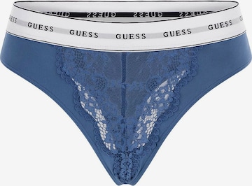 GUESS Thong in Blue: front