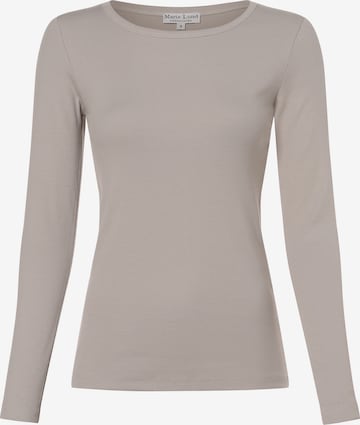 Marie Lund Shirt in Beige: voorkant