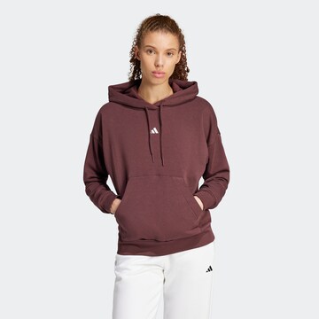 ADIDAS SPORTSWEAR Athletic Sweatshirt 'Essentials' in Red: front