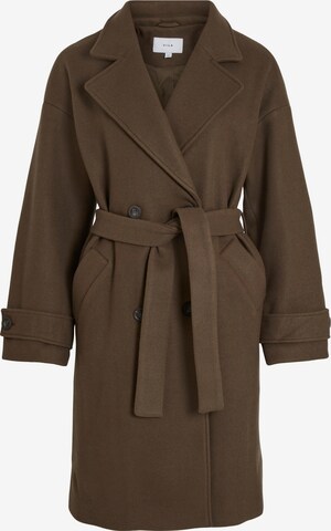 VILA Between-seasons coat 'Paniana' in Brown: front