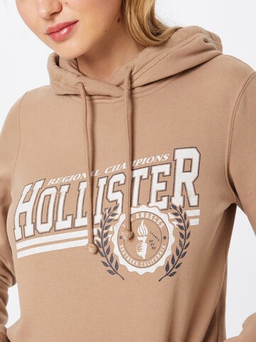 Felpa di HOLLISTER in marrone