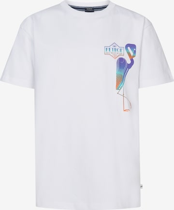 Petrol Industries Majica | bela barva: sprednja stran