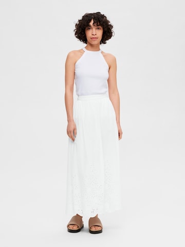 SELECTED FEMME Rok 'Ramone' in Wit