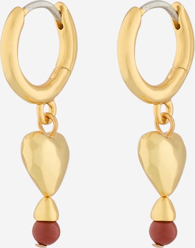 Auskarai iš & Other Stories, spalva – Auksas / raudona, Prekių apžvalga