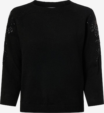 MORE & MORE Pullover in Schwarz: Vorderseite