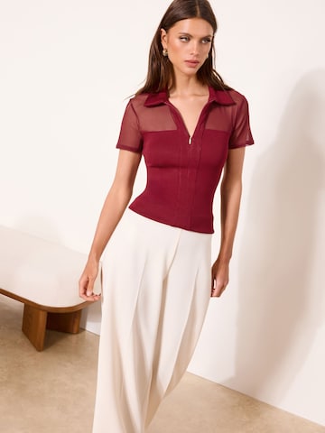 Lipsy Тениска в червено