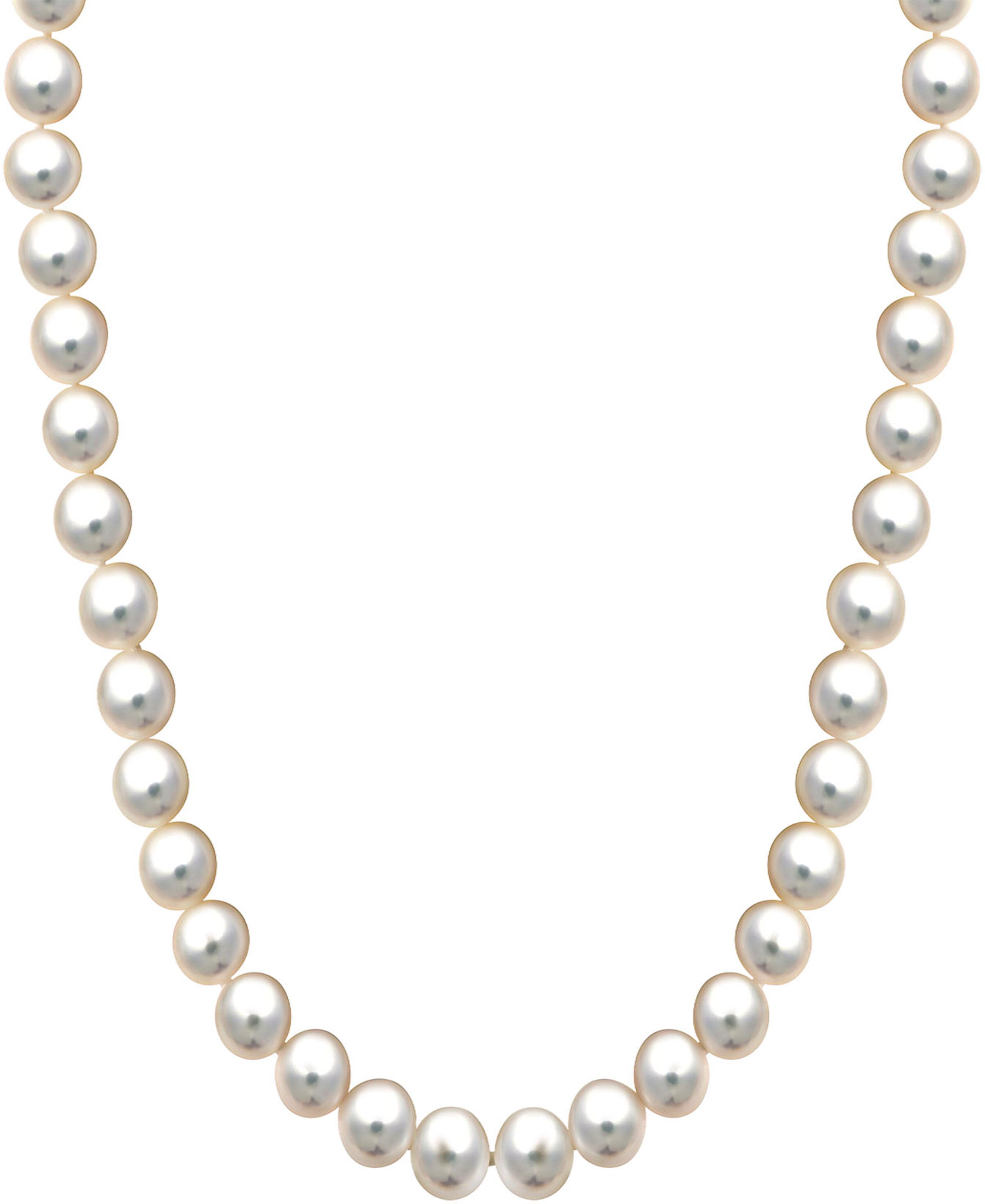 FIRETTI Firetti Perlenkette in Weiß: Vorderseite