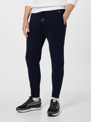 Abercrombie & Fitch Tapered Bukser i blå: forside