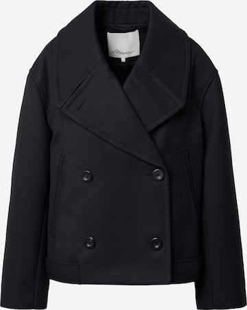 3.1 Phillip Lim Between-seasons coat in Blue: front