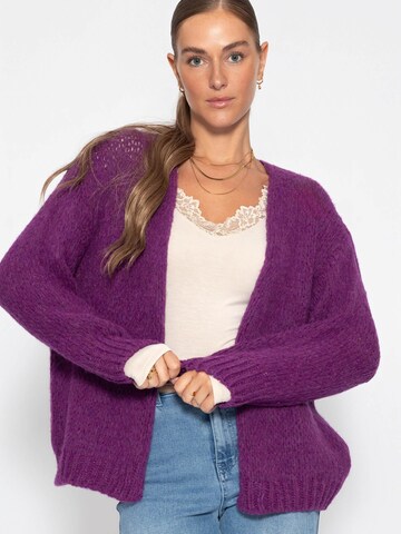 SASSYCLASSY Oversizestrickjacke‌‌‌‌‌‌‌‌‌ in Lila