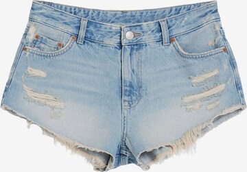 Bershka Jeans in Blauw: voorkant