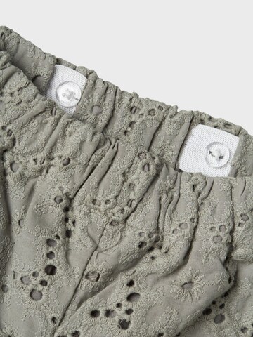 NAME IT - Pierna ancha Pantalón en verde
