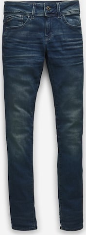 G-Star RAW Skinny Jeans in Blauw: voorkant