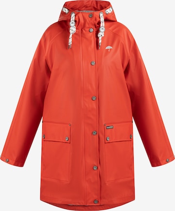 Manteau fonctionnel Schmuddelwedda en rouge : devant