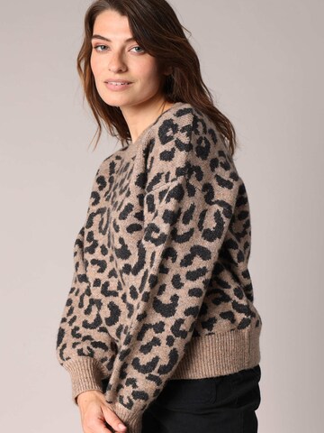 Deeluxe Sweater 'Nawa' in Brown: front