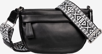 TOM TAILOR Crossbody Bag 'Palina' in Black: front