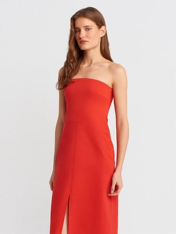 Robe Dilvin en rouge