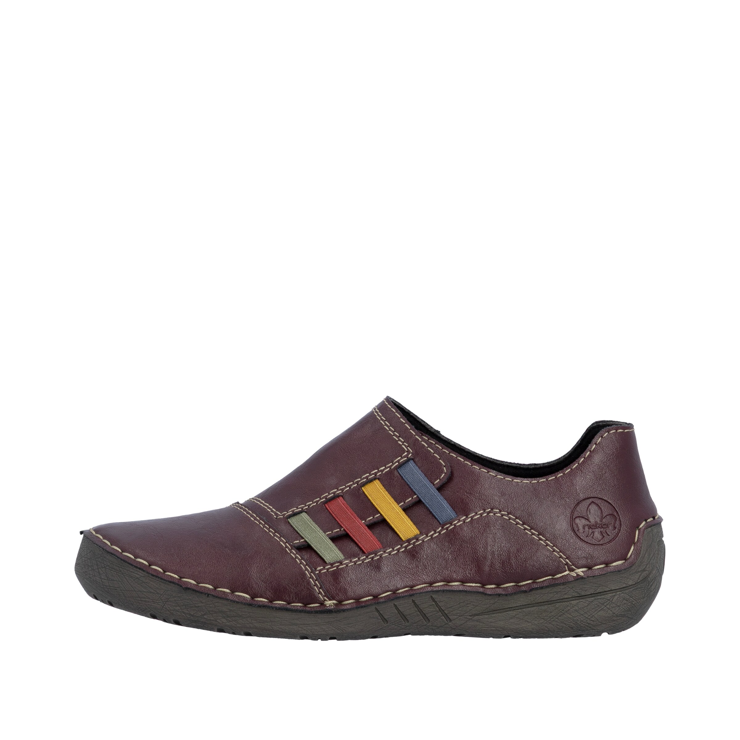 Chaussure basse Rieker en violet