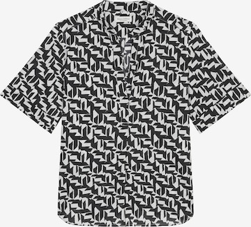 Marc O'Polo Bluzka w kolorze czarny: przód