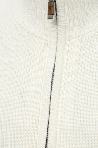 DENIM CULTURE Knit cardigan 'BRANDON' in White