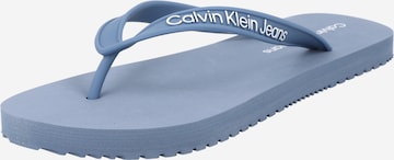Séparateur d'orteils Calvin Klein Jeans en bleu : devant