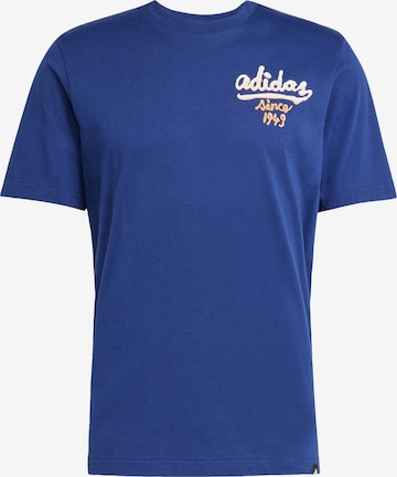 T-Shirt fonctionnel 'Food Sauce' ADIDAS SPORTSWEAR en bleu : devant